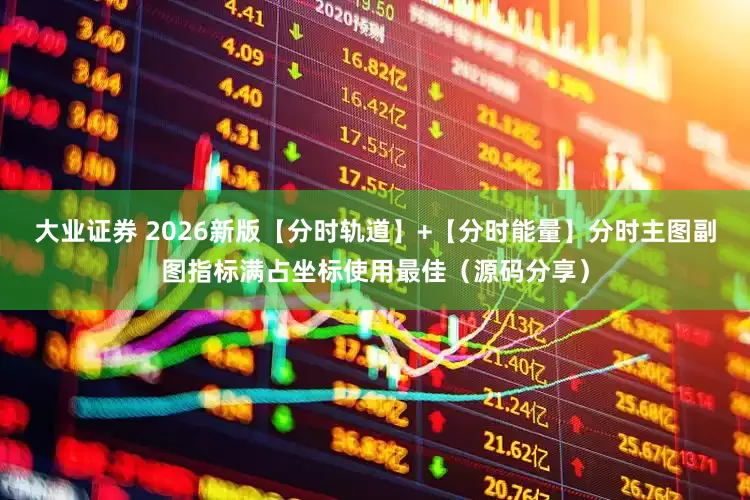 大业证券 2026新版【分时轨道】+【分时能量】分时主图副图指标满占坐标使用最佳（源码分享）