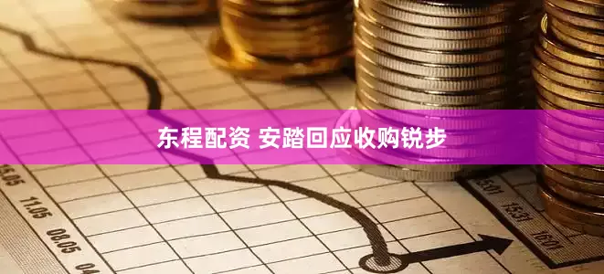 东程配资 安踏回应收购锐步